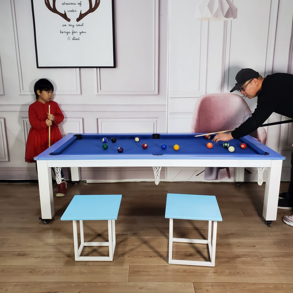 Home multi-function pool table sizes support customization