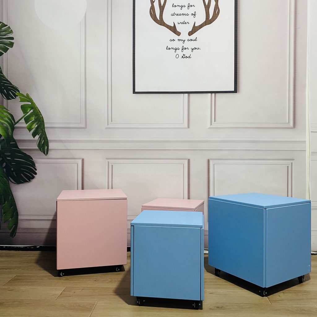 Rubik's cube stool 5 in 1 combination household multifunctional tea table living room stool low stool small bench for shoe stool