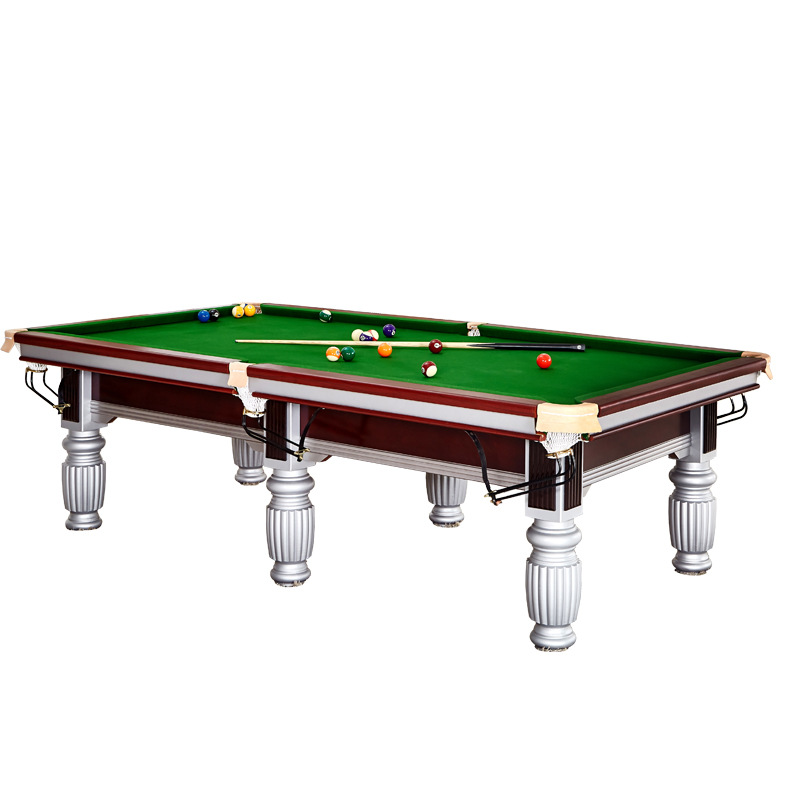 Standard type pool table adult pool table American black 8 commercial billiards Chinese home training